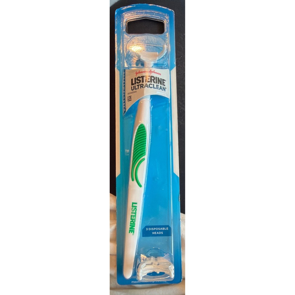 Listerine Ultraclean‎ Access Flosser Starter Pack Handle 3 Heads Johnson&Johnson